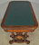 SOLD Antique Victorian Burl Walnut Heavily Carved Library Table Very Detailed (1880s)