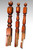 SOLD Antique Three Piece Newel Post and Banister Post Lot