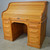 SOLD Antique Oak Raised Panel Roll Top Desk by Derby