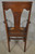 SOLD Antique Set of 6 Oak Dining Chairs, Kitchen Chairs
