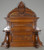 Antique Victorian Marble Top Sideboard #22119