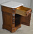 SOLD Antique Victorian Fully Loaded Marble Top Half Commode