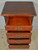 SOLD Vintage Mahogany Four Drawer Nightstands by Kling
