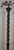 SOLD Antique Unusual Mahogany Barley Twist Acanthus Carved Pole Lamp