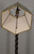SOLD Antique Unusual Mahogany Barley Twist Acanthus Carved Pole Lamp
