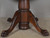 SOLD Antique Victorian Round Oak Claw Foot Table w/ 4 Leaves