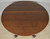 SOLD Antique Victorian Round Oak Claw Foot Table w/ 4 Leaves