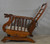 SOLD Antique Victorian Oak Lion Head Barley Twist Carved Rocking Morris Chair