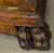 SOLD Antique 1890s Oak Triple Door Bookcase with Angel Heads and Claw Feet