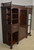SOLD Antique Victorian Cherry China Curio Cabinet, Etagere, Glass Shelves