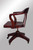 SOLD Mahogany Banker's / Lawyer's Swivel Tilt Office Chair