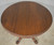 SOLD Antique 1890s Mahogany Claw Foot Small Dining Room Table, Parlor Stand