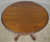 SOLD Antique 1890s Mahogany Claw Foot Small Dining Room Table, Parlor Stand