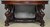 SOLD Antique Mahogany Oval Library Table with Standing Griffins – Horner Style