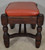 SOLD Antique Mission Style Oak Footstool / Hassock