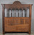 SOLD Antique Oak Heavily Carved Hall Bench – Extra Large