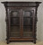 SOLD Antique Excessively Carved Oak Figural Bookcase - Museum Quality