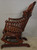 SOLD Antique Victorian Platform Lollipop Rocker by Hunzinger
