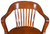 SOLD Antique Mahogany Bankers/Lawyers Barrel Back Armchair – 1920s-30s, Refinished
