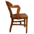 SOLD Antique Mahogany Bankers/Lawyers Barrel Back Armchair – Sturdy & Refinished