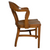 SOLD Antique Mahogany Bankers / Lawyers Barrel Back Armchair – 1920s-30s, Refinished