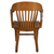 SOLD Antique Mahogany Bankers / Lawyers Barrel Back Armchair – 1920s-30s, Refinished