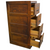 SOLD Antique Oak Four Drawer File Cabinet – Legal Size, Warner Maker, 1890s