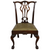 SOLD Vintage Set of 6 Mahogany Chippendale Ball and Claw Dining Chairs