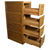 SOLD Antique Oak Four Drawer File Cabinet – 1900s, Refinished, Standard Size