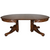 SOLD Antique Museum Quality Carved Oak Banquet Table - 60" Round