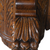 SOLD Antique Museum Quality Carved Oak Banquet Table - 60" Round
