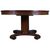 SOLD Antique Round Mahogany Empire Dining Table – 54” Split Base