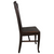 SOLD Antique Set of 6 Tiger Sawn Oak Dining Chairs – Upholstered Seats, 1910s,
