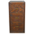 SOLD Antique Oak Legal Size Three Drawer File Cabinet – Unusual Size, 1900s