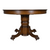 SOLD Antique Round Oak Claw Foot Dining Table – 45” Tiger Sawn