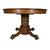 SOLD Antique Round Oak Claw Foot Dining Table – 45” Tiger Sawn