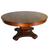 SOLD Antique Mahogany Empire Round Banquet Table Opens 12 Feet
