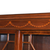 SOLD Antique Hepplewhite Inlaid Diamond Shape Glass China Cabinet