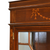 SOLD Antique Hepplewhite Inlaid Diamond Shape Glass China Cabinet