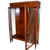 SOLD Antique Hepplewhite Inlaid Diamond Shape Glass China Cabinet