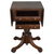 SOLD Antique Mahogany Federal Claw Foot Work Table / Drop Leaf Stand