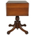SOLD Antique Mahogany Federal Claw Foot Work Table / Drop Leaf Stand