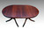 SOLD Mahogany Duncan Phyfe Oval Double Pedestal Dining Table 1950s