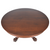 SOLD Antique Mahogany Round Ball and Claw Dining Table