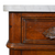 SOLD Antique Victorian Marble Top Half Commode or Nightstand