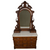 SOLD Antique Victorian Marble Top Carved Bed Set, 1870s, Three Piece Set