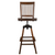 SOLD Antique Mission Style Stand-Up Drafting Chair, Swivel, 1920s