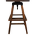 SOLD Antique Mission Style Stand-Up Drafting Chair, Swivel, 1920s