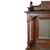 SOLD Antique Victorian Burl Walnut Marble Top Sideboard, Beveled Mirror, 1880s