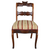 SOLD Antique Set of 6 Federal Empire Dining Chairs, 1860s-70s, Flame Mahogany